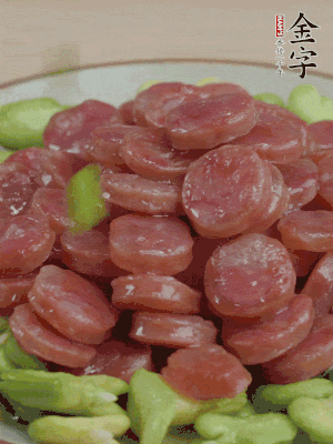 出鍋撒蔥花。