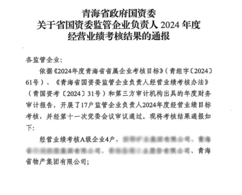 喜報(bào)！省物產(chǎn)集團(tuán)榮獲經(jīng)營(yíng)業(yè)績(jī)考核A級(jí)